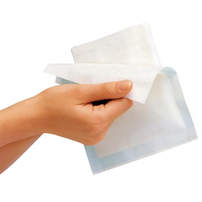 Compresse de Gaze Stérile, Sachet 2 x 7.5x7.5cm Compresse de Gaze Stérile, Sachet 2 x 7.5x7.5cm