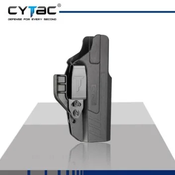 Holster Inside Ambidextre Griffe IWB Glock 17/22/31 Noir CYTAC