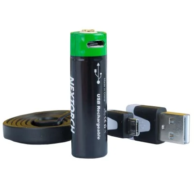 Batterie Rechargeable NEXTORCH 14500 Li-Ion 750 mAh USB