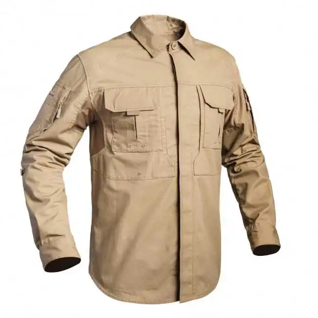 Chemise de combat Fighter tan Chemise de combat Fighter tan