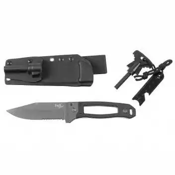 Couteau Scorpion FOX G10 - Étui Kydex + Pierre à feu