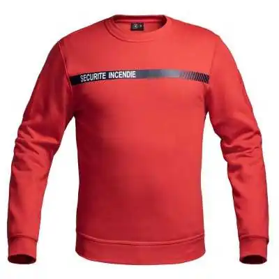 Sweat SÉCU-ONE Sécurité Incendie rouge A10.