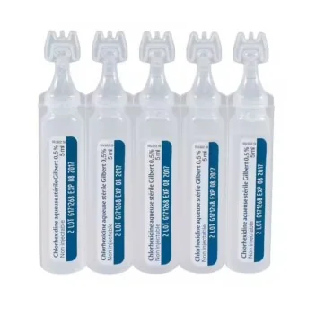Chlorhexidine 0,2% X10 de 5ml *