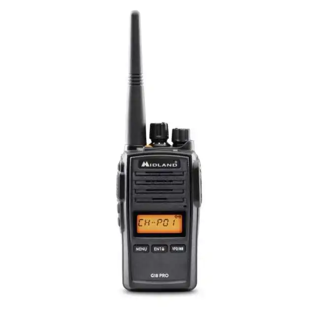 Talkie-walkie G18 Pro 12Km IP67 Noir Midland Talkie-walkie G18 Pro 12Km IP67 Noir Midland
