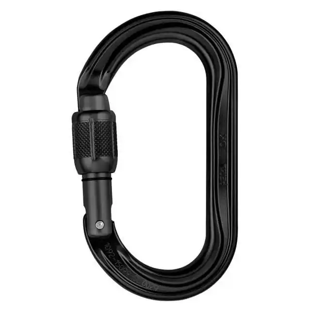 Mousqueton asymétrique léger OK à verrouillage Screw-Lock® Petzl Mousqueton asymétrique léger OK à verrouillage Screw-Lock® Petzl