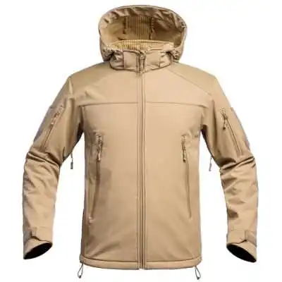 Veste V2 Softshell Fighter tan.