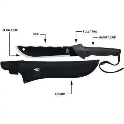 Machette GATOR JR Lame 273mm Gerber