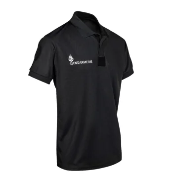 Polo Gendarmerie Cooldry OPEX 019 NOIR by ADAROM