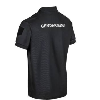 Polo Gendarmerie Cooldry OPEX 019 NOIR by ADAROM