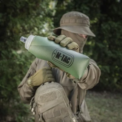 Bouteille d'eau pliable 500ml M-Tac Olive