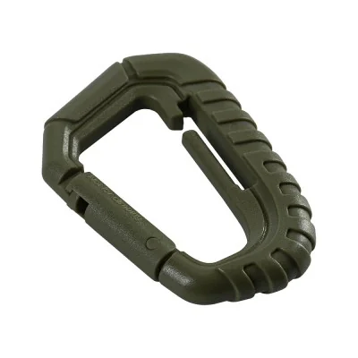 Mousqueton Tactique Molle 6x4cm M-tac Olive