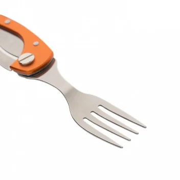 Couverts pliants en acier M-Tac Orange