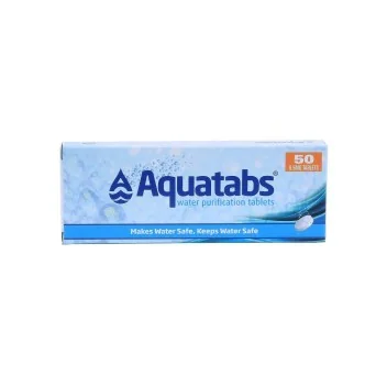 Pastilles de purification d'eau x50 Aquatabs*