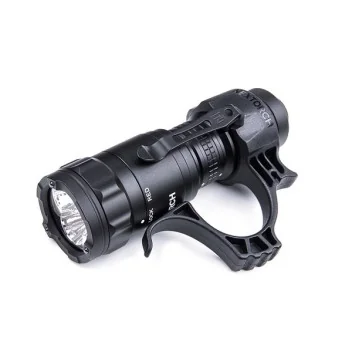 Lampe Tactique TA21 Rechargeable rouge/blanc 1300Lum *