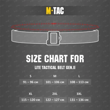 Ceinture 40mm Gen.II M-Tac Olive*