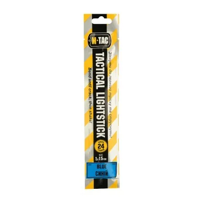 Bâton lumineux 15 cm 24h M-Tac Bleu