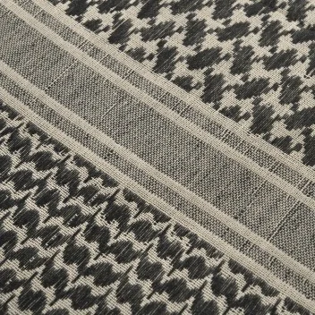 Shemagh 105x105cm M-Tac Sable/Noir