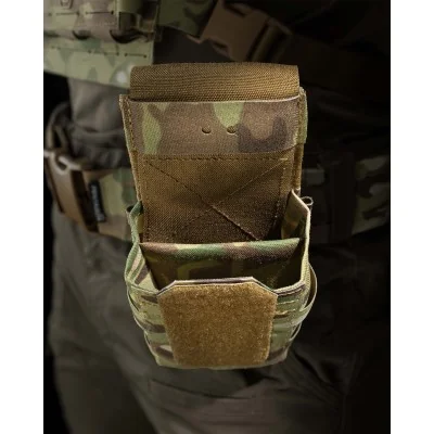 Poche Chargeur Fusil x2 AMINA Pentagon Multicam *