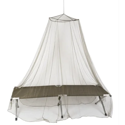 Moustiquaire de lit avec poche Olive.