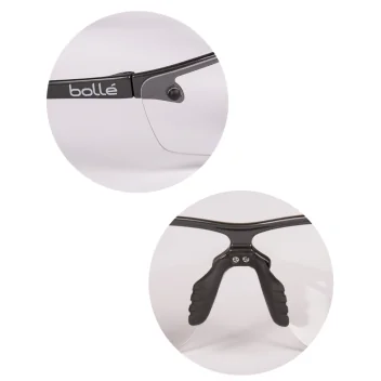 Lunettes de Protection SILIUM+ verre incolore Bolle Safetey Noir *