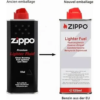 Essence briquet Zippo 125ml.