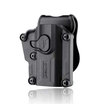 Holster OWB Mega-Fit Universel réglable Noir - CYTAC